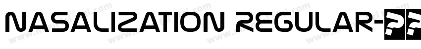 Nasalization Regular字体转换